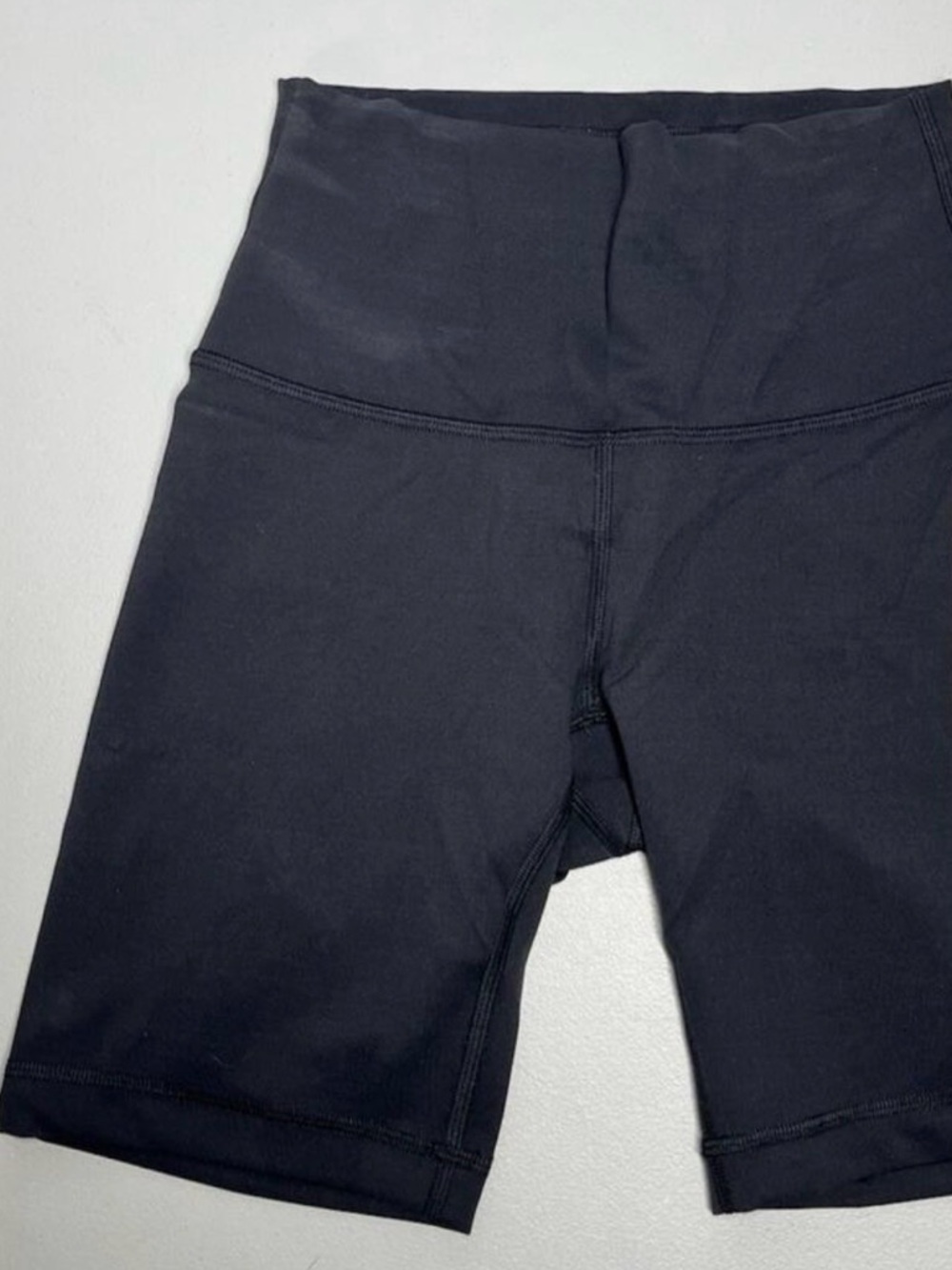 lululemon athletica Black High-Rise Athletic Bike Shorts